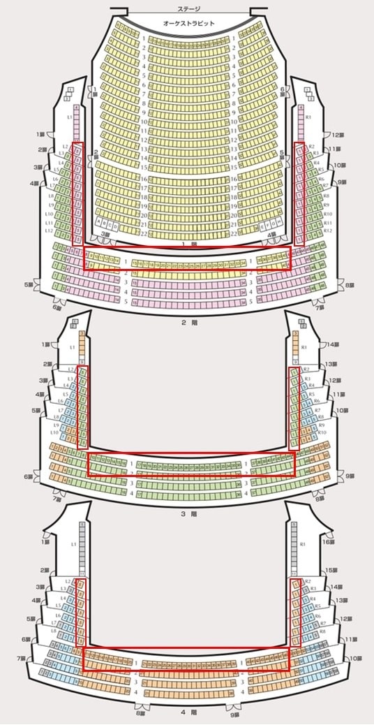 新国立劇場オペラパレスおすすめの座席